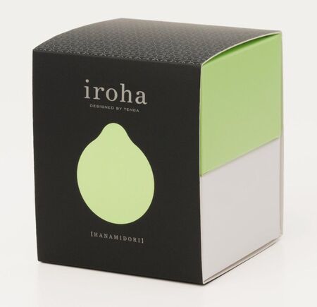 Зелёный вибромассажер для женщин IROHA MIDORI 